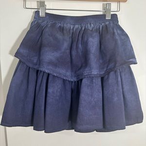 Rockets of Awesome Girls Tiered Denim Skirt Sz 10